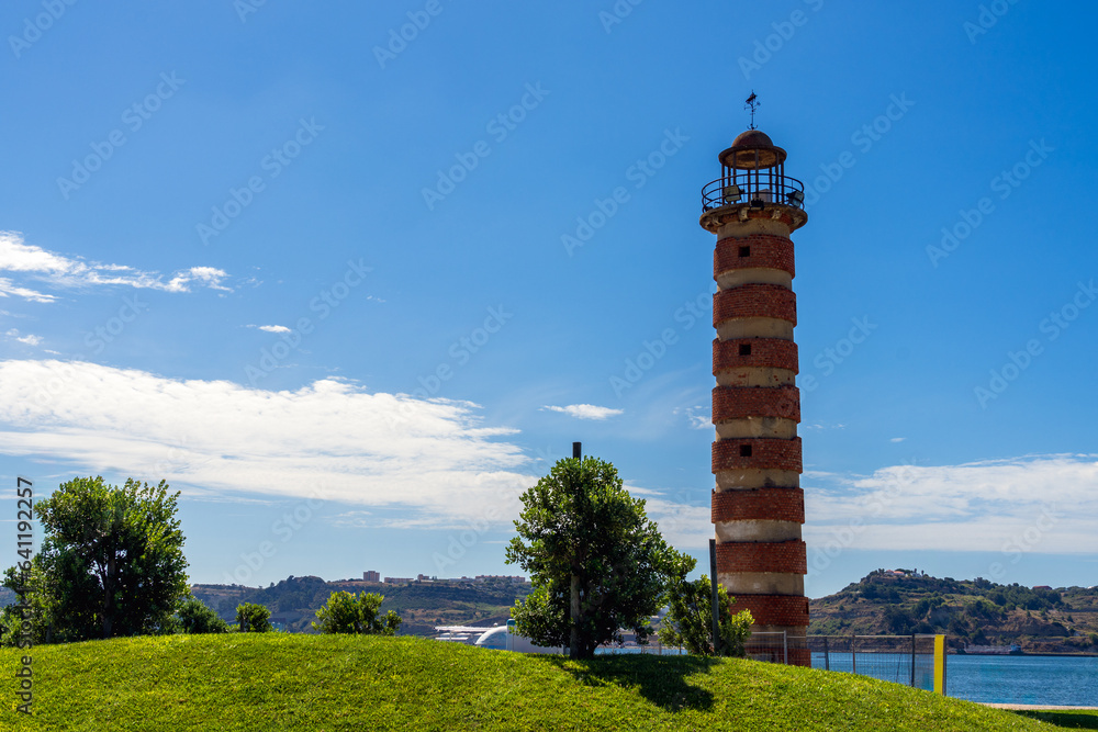 Belem Lighthouse (Farol de Belém) in Lisbon, Portugal Belem Lighthouse (Farol de Belém) in Lisbon, Portugal