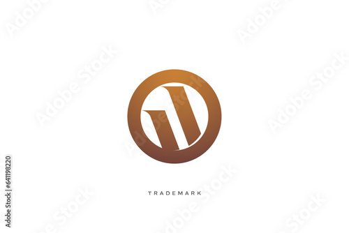 A letter vector trademark brand logo