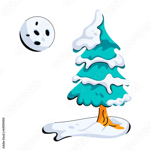 Snow Tree 