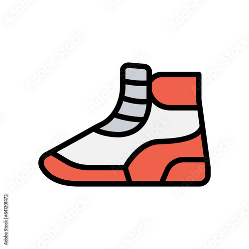 Basketball shoes icon