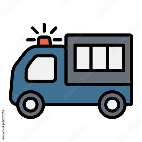 Prisoner transport icon