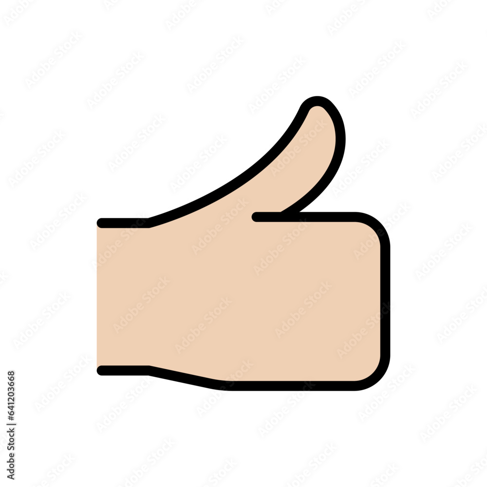 Obraz premium Thumb up icon