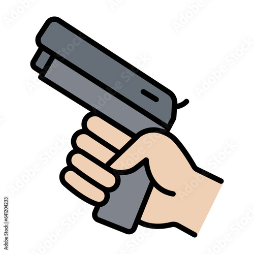 Starting gun icon