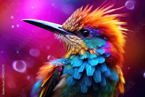 colorful bird © Tomi adi kartika