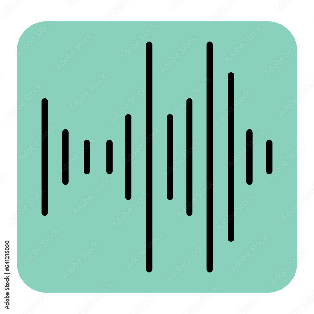 Audio wave icon Audio wave icon