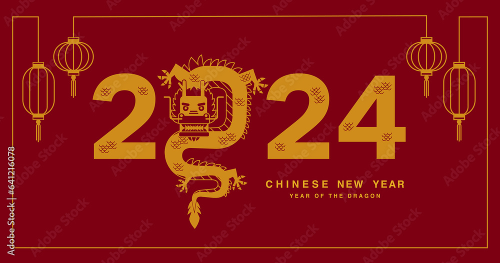 Lunar new year, Chinese New Year 2024 , Year of the Dragon Lunar new year, Chinese New Year 2024 , Year of the Dragon