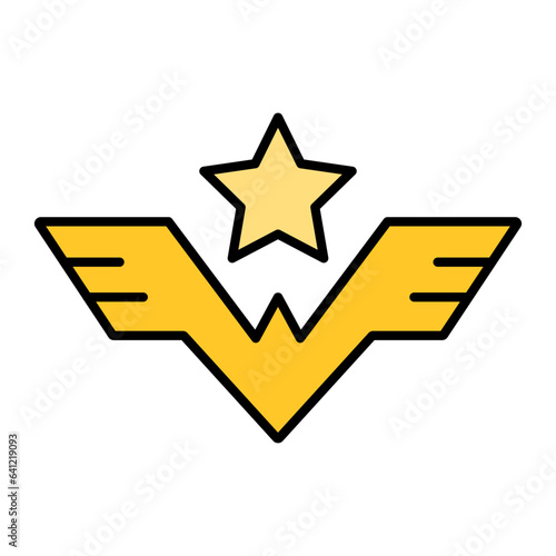 Superwoman badge icon