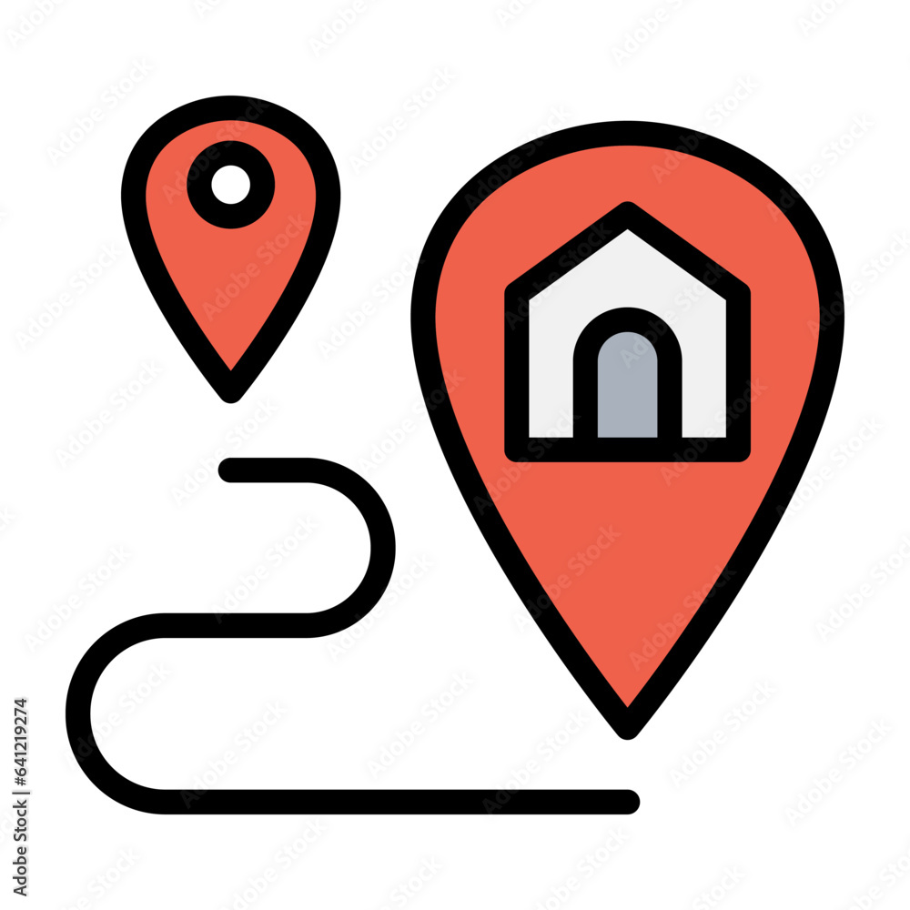 House location icon House location icon