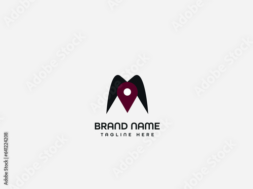 location letter business logo design