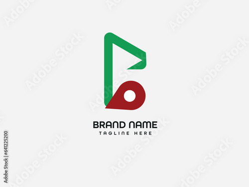 location letter business logo design