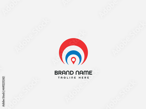 location letter business logo design