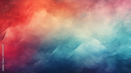Vibrant Color Mix Background. Abstract Ombre Template.