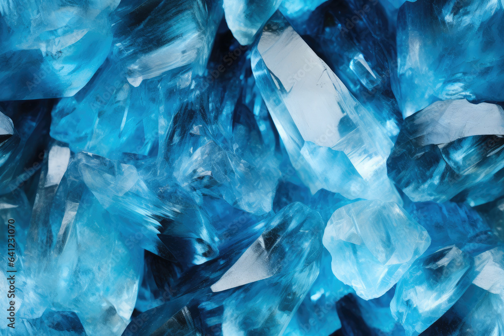 Elegant Aquamarine Crystal: Captivating Translucence in Close-Up Elegant Aquamarine Crystal: Captivating Translucence in Close-Up