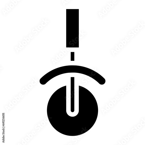pizza cutter glyph 