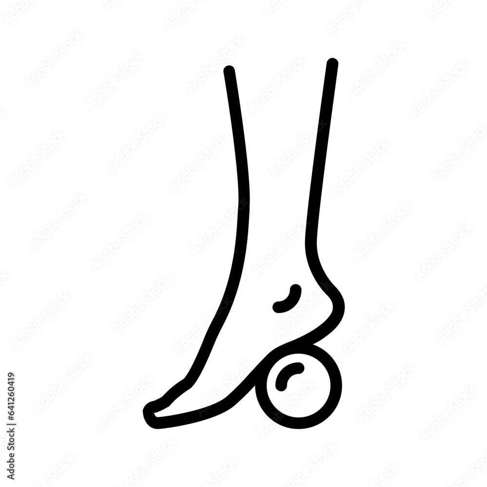 Black line icon for Myofascial Black line icon for Myofascial