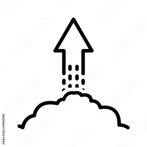 Black line icon for Boost