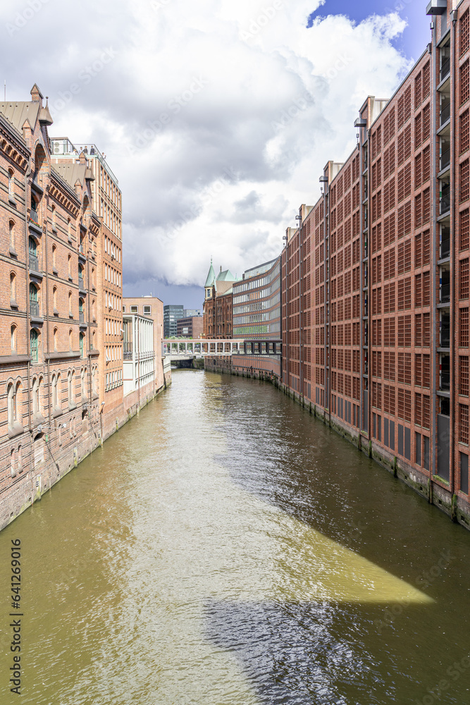 canal Hamburg warehouse district
