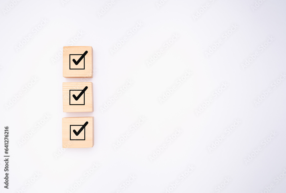 Three correct sign symbols are on a white background. Three correct sign symbols are on a white background.