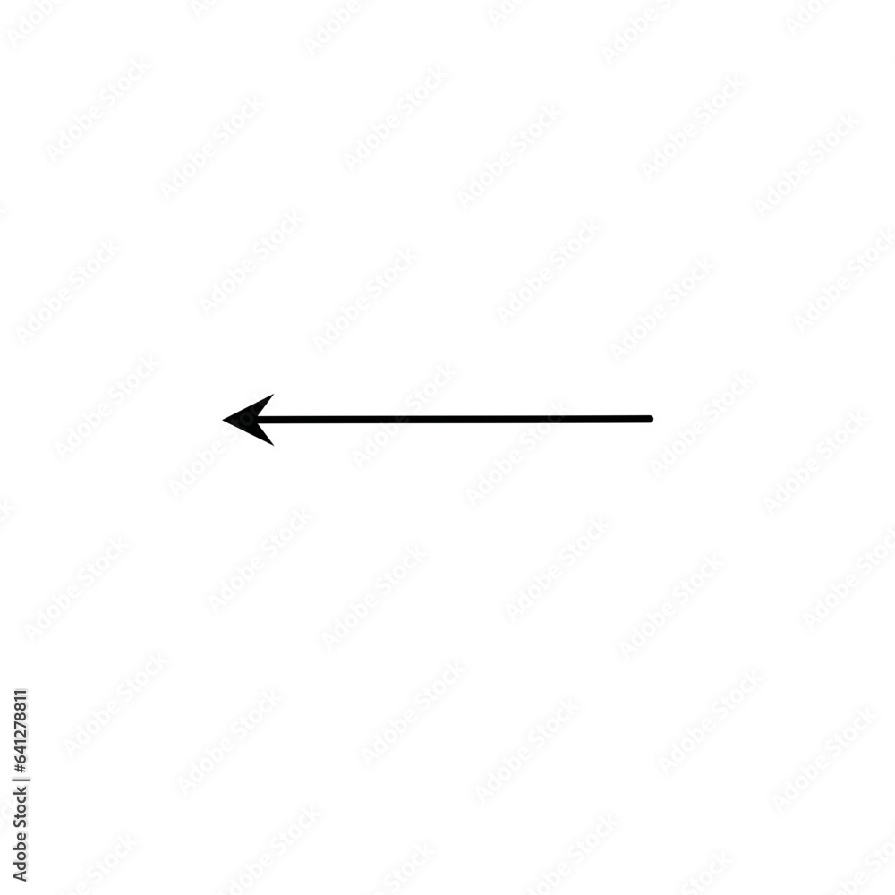 Hand drawn arrow vector icon set. arrow design sketch for business and education plan Hand drawn arrow vector icon set. arrow design sketch for business and education plan