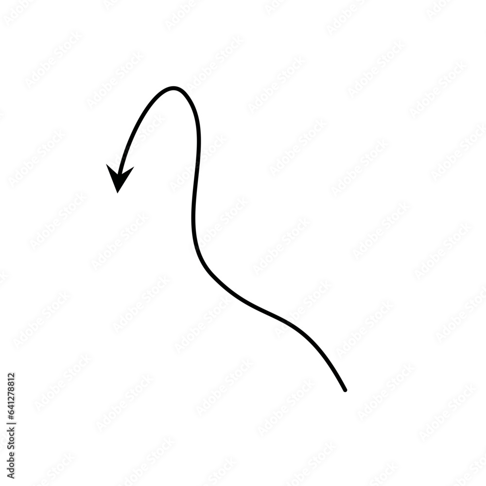 Hand drawn arrow vector icon set. arrow design sketch for business and education plan Hand drawn arrow vector icon set. arrow design sketch for business and education plan
