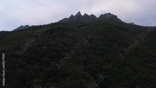 The misterius mountain in green colour is something that matteo Said photo