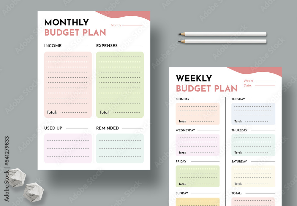 Planner Design Template Stock Template Adobe Stock Planner Design Template Stock Template Adobe Stock