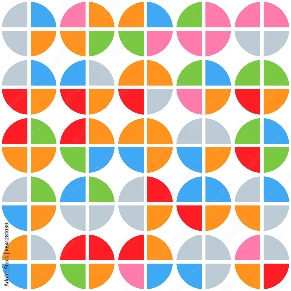 Abstract seamless geometric design. Template for textures, textiles, wallpapers, social networks, websites and applications. Abstract seamless geometric design. Template for textures, textiles, wallpapers, social networks, websites and applications.