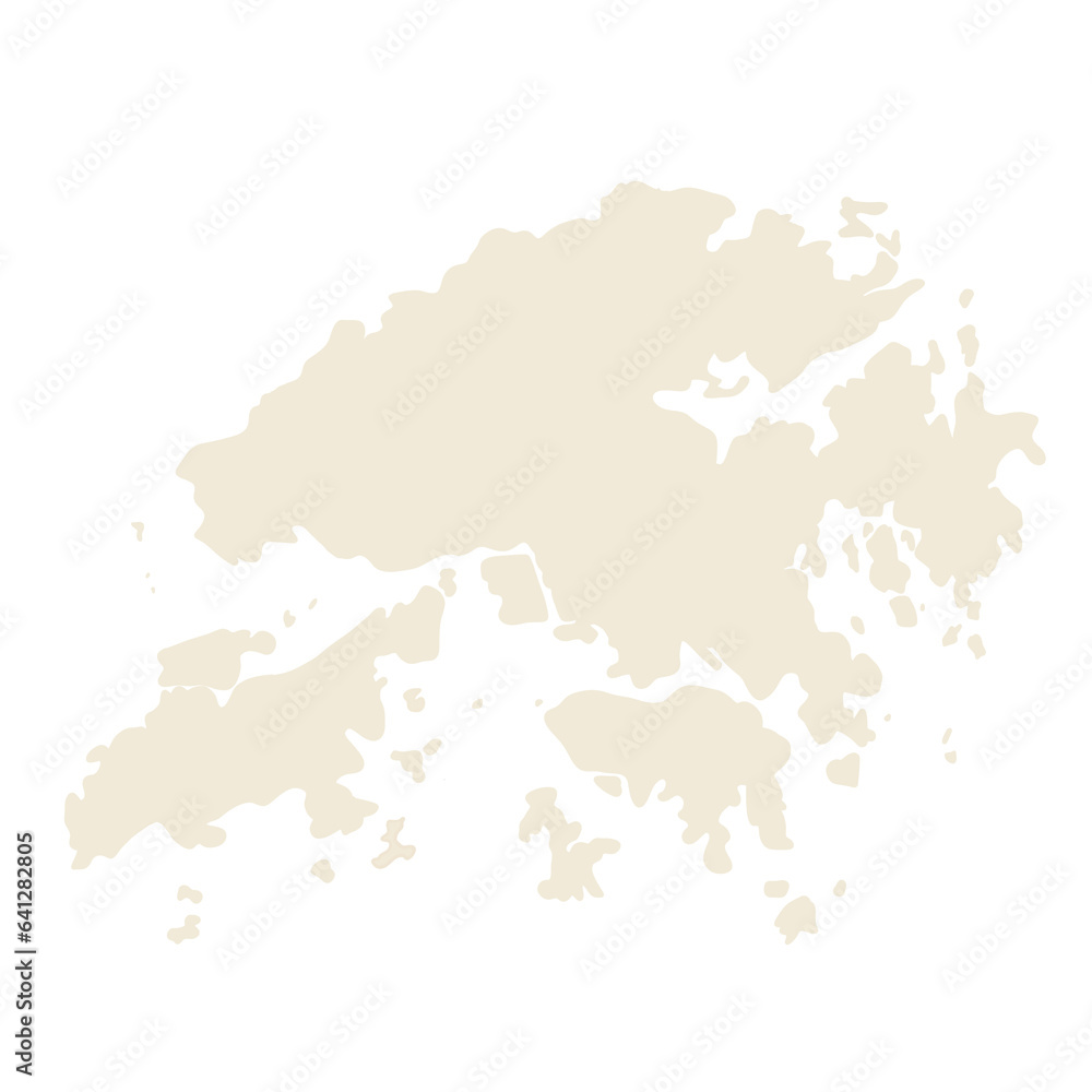 Map of Hong Kong 