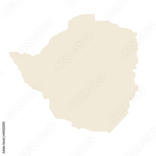 Map of Zimbabwe 