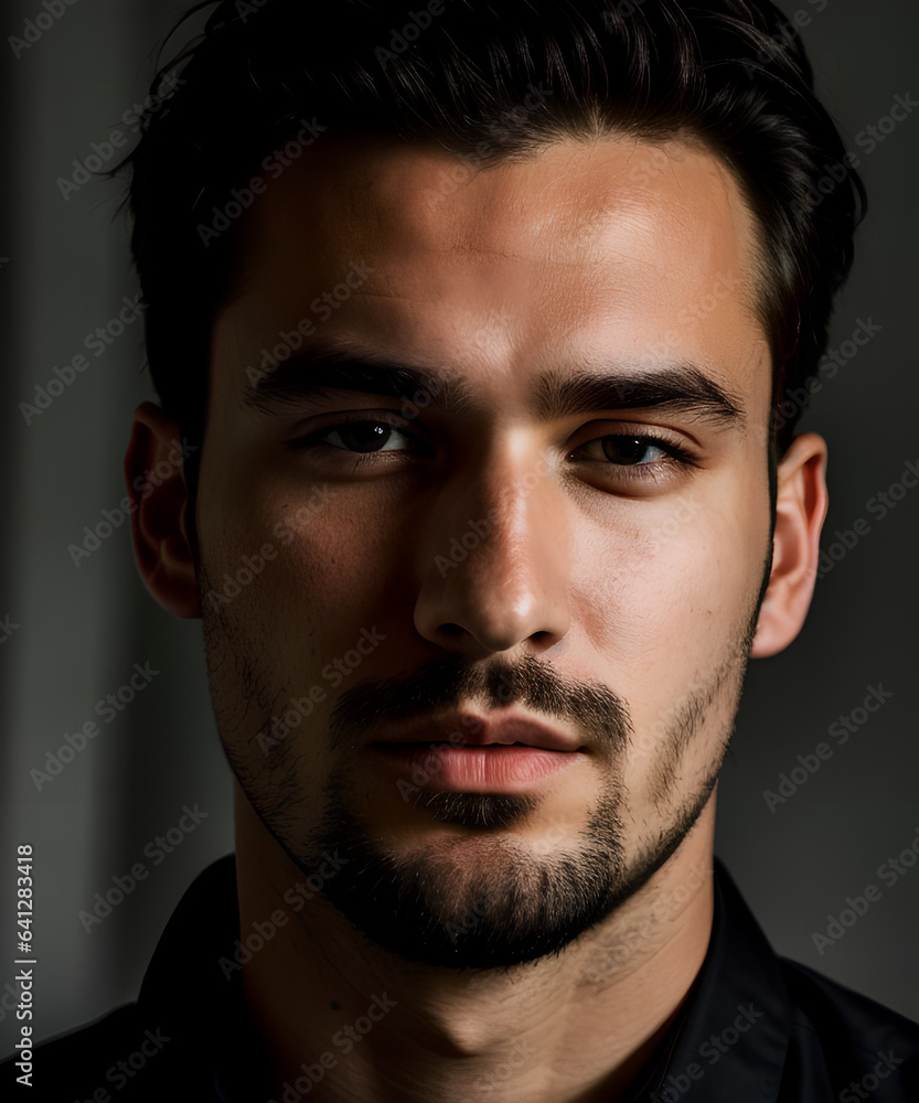 Fototapeta premium photo of 30 y.o handsome European man 1