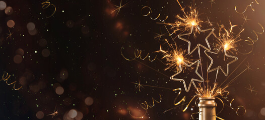 New Year's Eve Party background greeting card