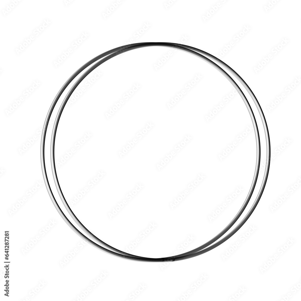 Black circle frame.
Black circle frame.
