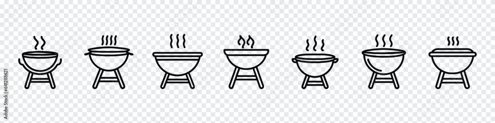 Barbecue Icon, Grill Icon Vector Illustration In Flat Style, The best Grill icon vector, barbecue icon set, barbecue icons, vector black BBQ Grill icons on white background Barbecue Icon, Grill Icon Vector Illustration In Flat Style, The best Grill icon vector, barbecue icon set, barbecue icons, vector black BBQ Grill icons on white background