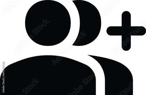 add group icon vector illustration flat design