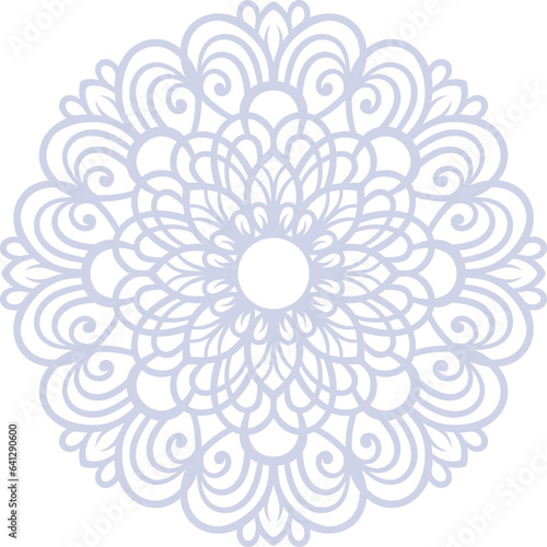 Design Luxury Mandala Illustration For Wedding