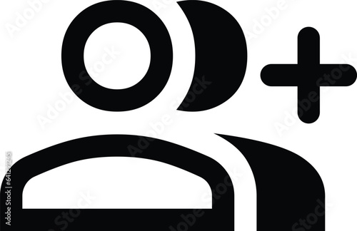 add group icon vector illustration flat design
