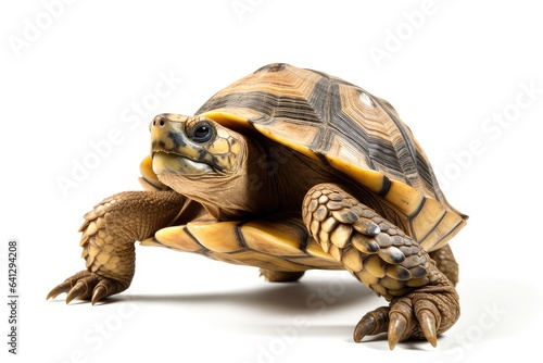 Turtle photo realistic illustration - Generative AI.