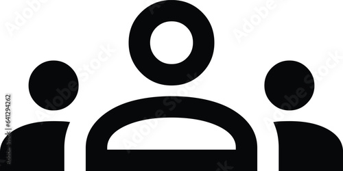 groups people icon vector illlustration flat design