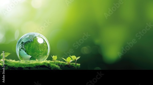 Environmentally friendly, header, copy space