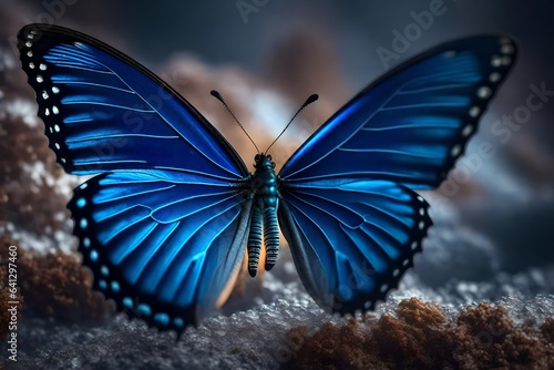 butterfly on a leaf