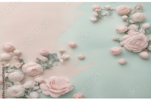 background flower pastel