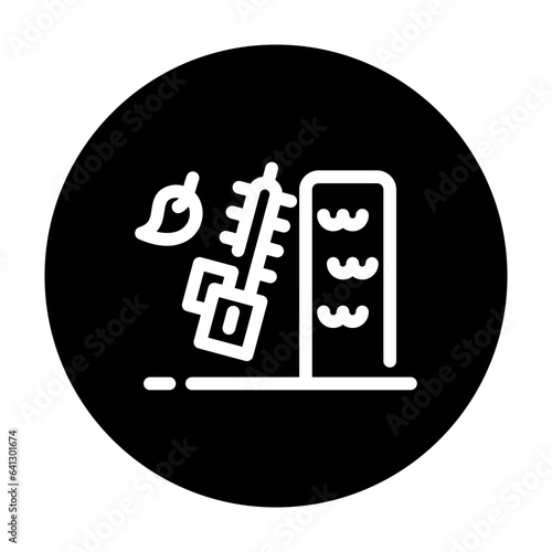 hedge line icon best for web design