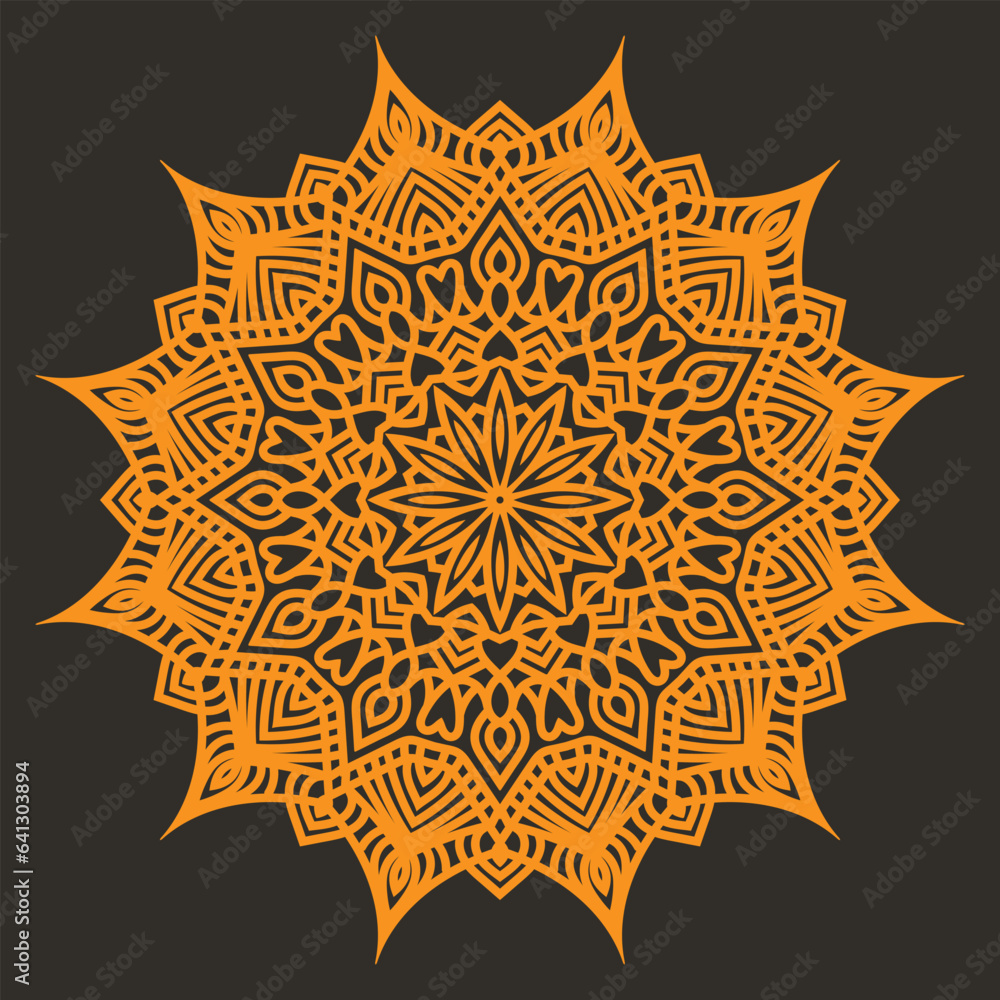 Abstract Mandala Design Abstract Mandala Design