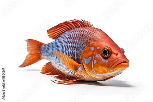 Fish photo realistic illustration - Generative AI.