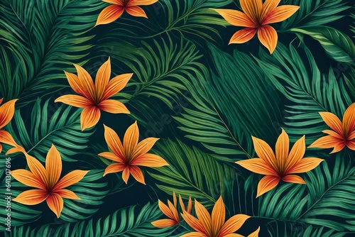 seamless floral pattern © SAJAWAL JUTT