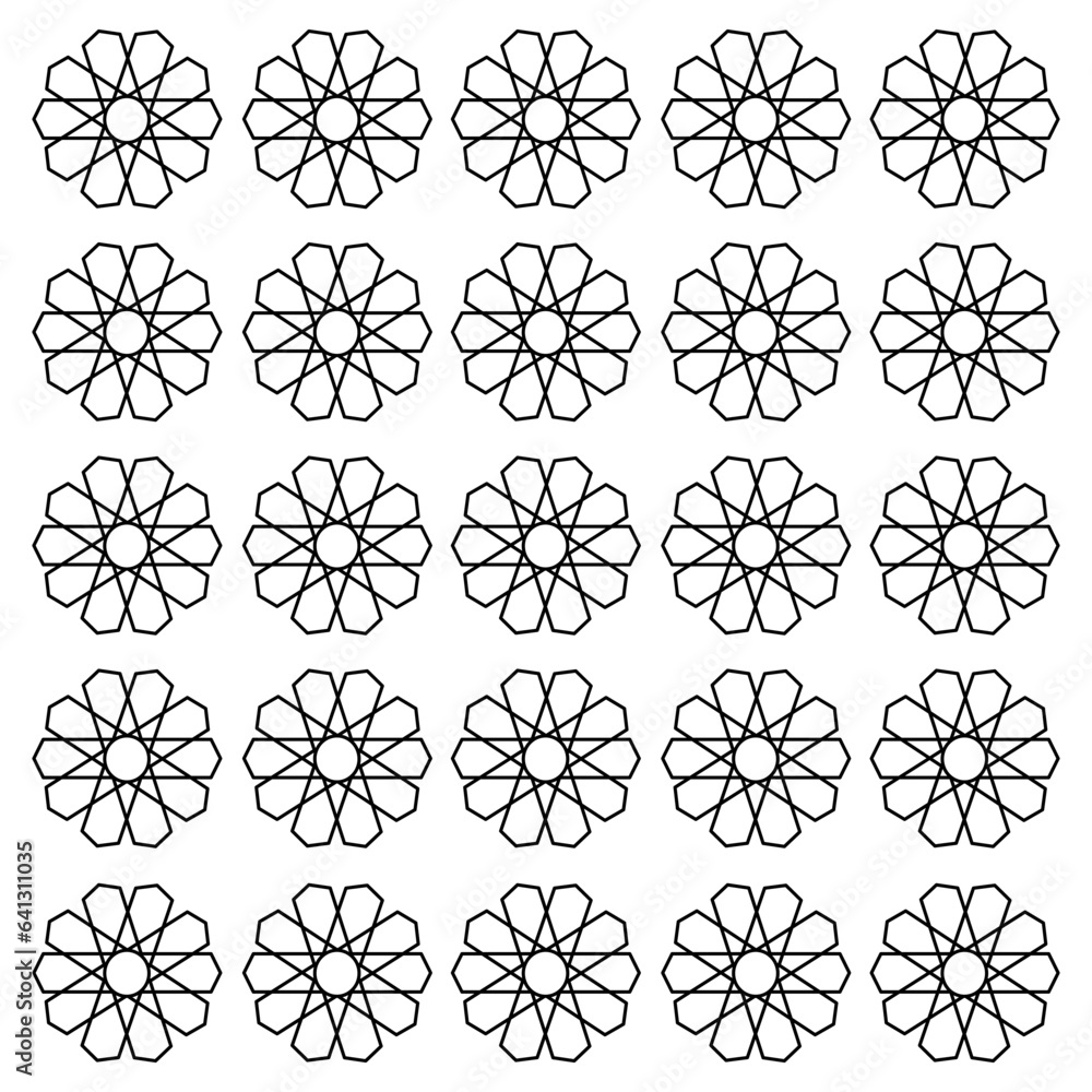 Luxury Geometric Ornamental Fashion Pattern Texture Background Vector Luxury Geometric Ornamental Fashion Pattern Texture Background Vector