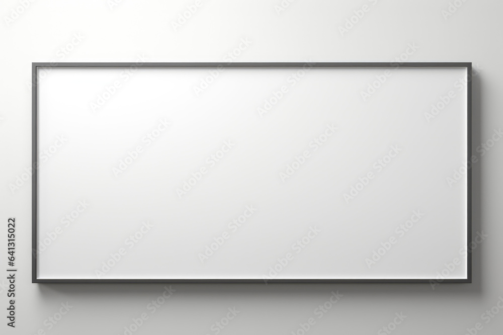 Obraz premium The empty billboard in the room