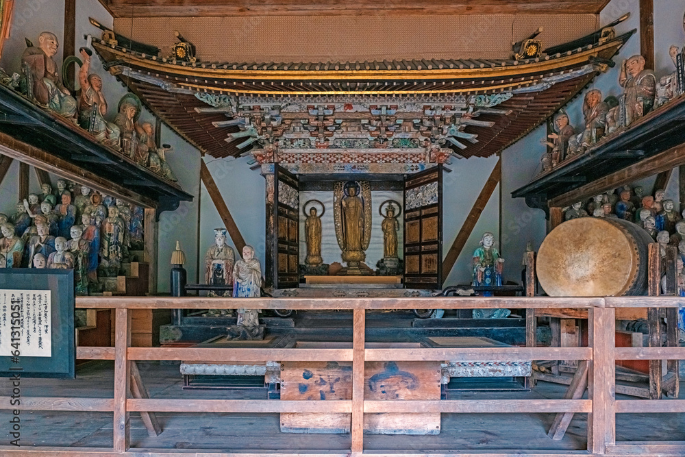 Fototapeta premium 青森 長勝寺 厨子堂