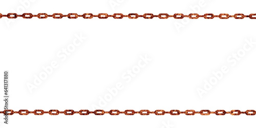 Quadro su tela チェーンのアブストラクトなフレーム背景素材