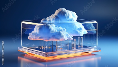 digital information in the cloud